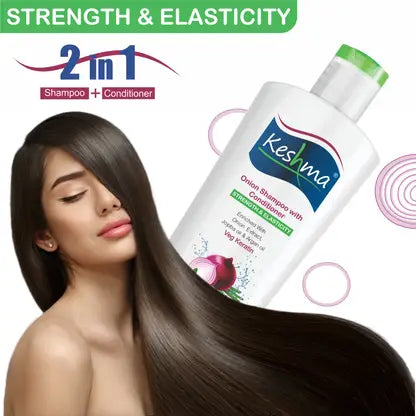 KESHMA Onion Shampoo with Conditioner