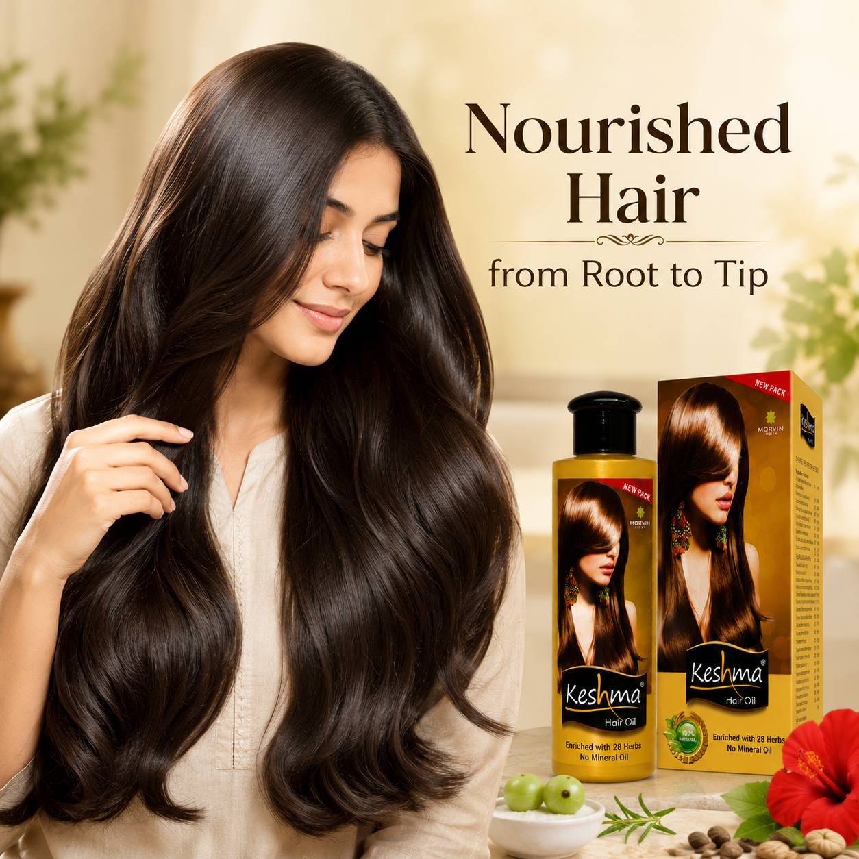 Keshma 28 Herbs Hair Oil