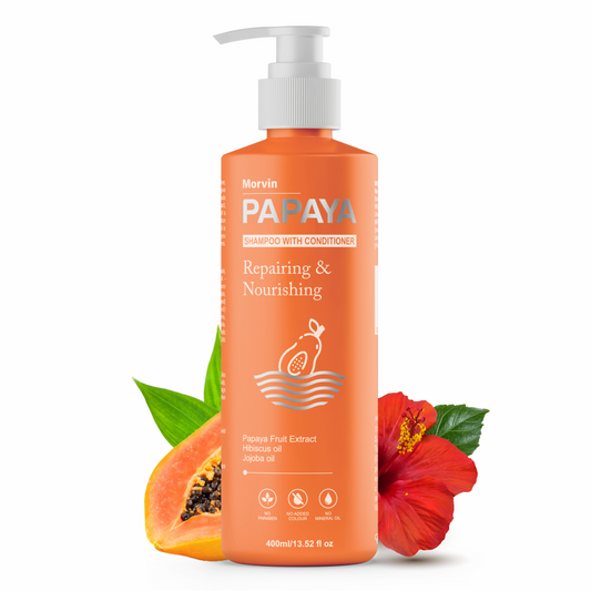 Morvin Papaya Shampoo With Conditioner