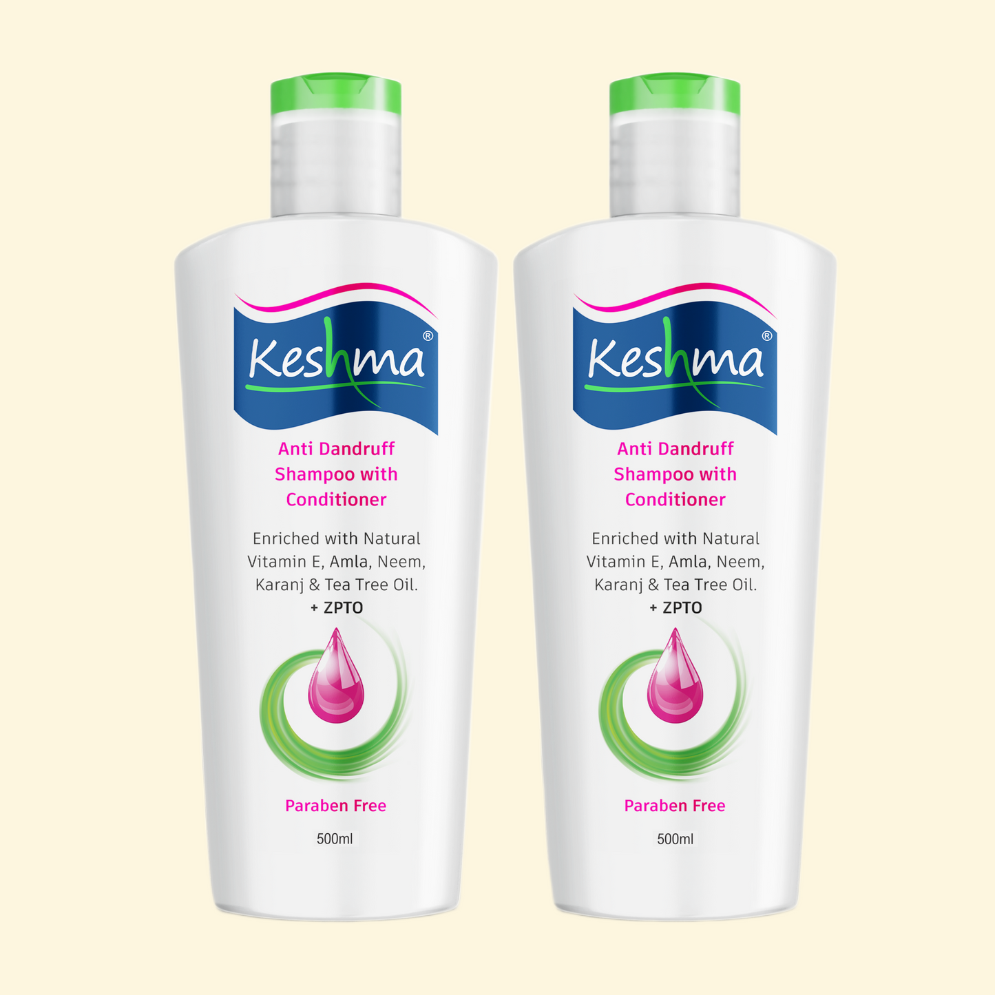 KESHMA Anti Dandruff Shampoo with Conditioner