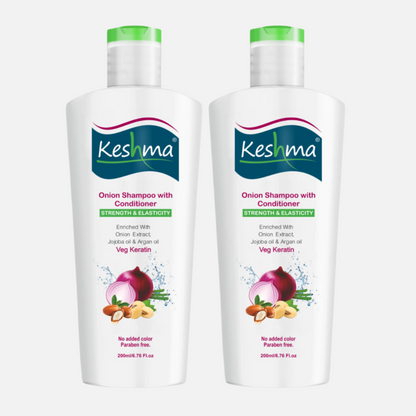 KESHMA Onion Shampoo with Conditioner