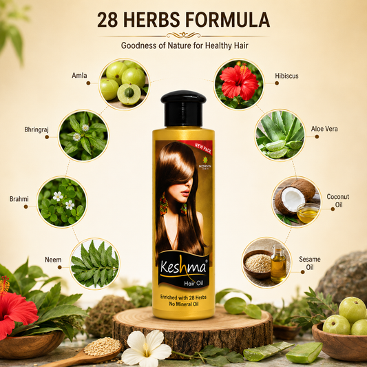 Keshma 28 Herbs Hair Oil