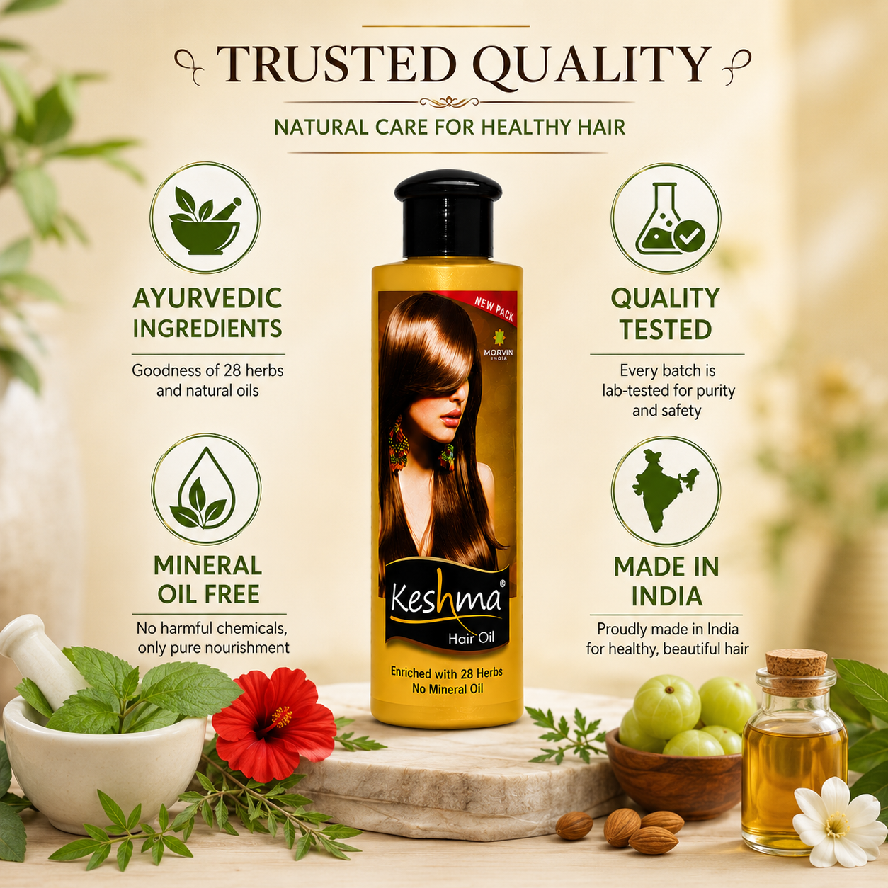 Keshma 28 Herbs Hair Oil