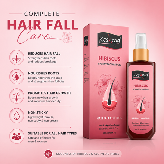 Keshma Hibiscus Ayurvedic Hair Oil