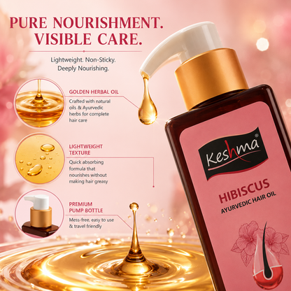 Keshma Hibiscus Ayurvedic Hair Oil