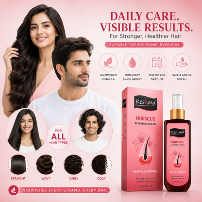 Keshma Hibiscus Ayurvedic Hair Oil