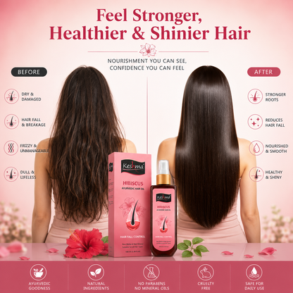 Keshma Hibiscus Ayurvedic Hair Oil
