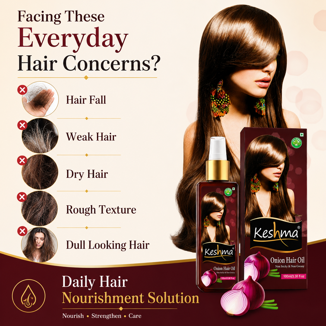 Keshma Onion Hair Oil