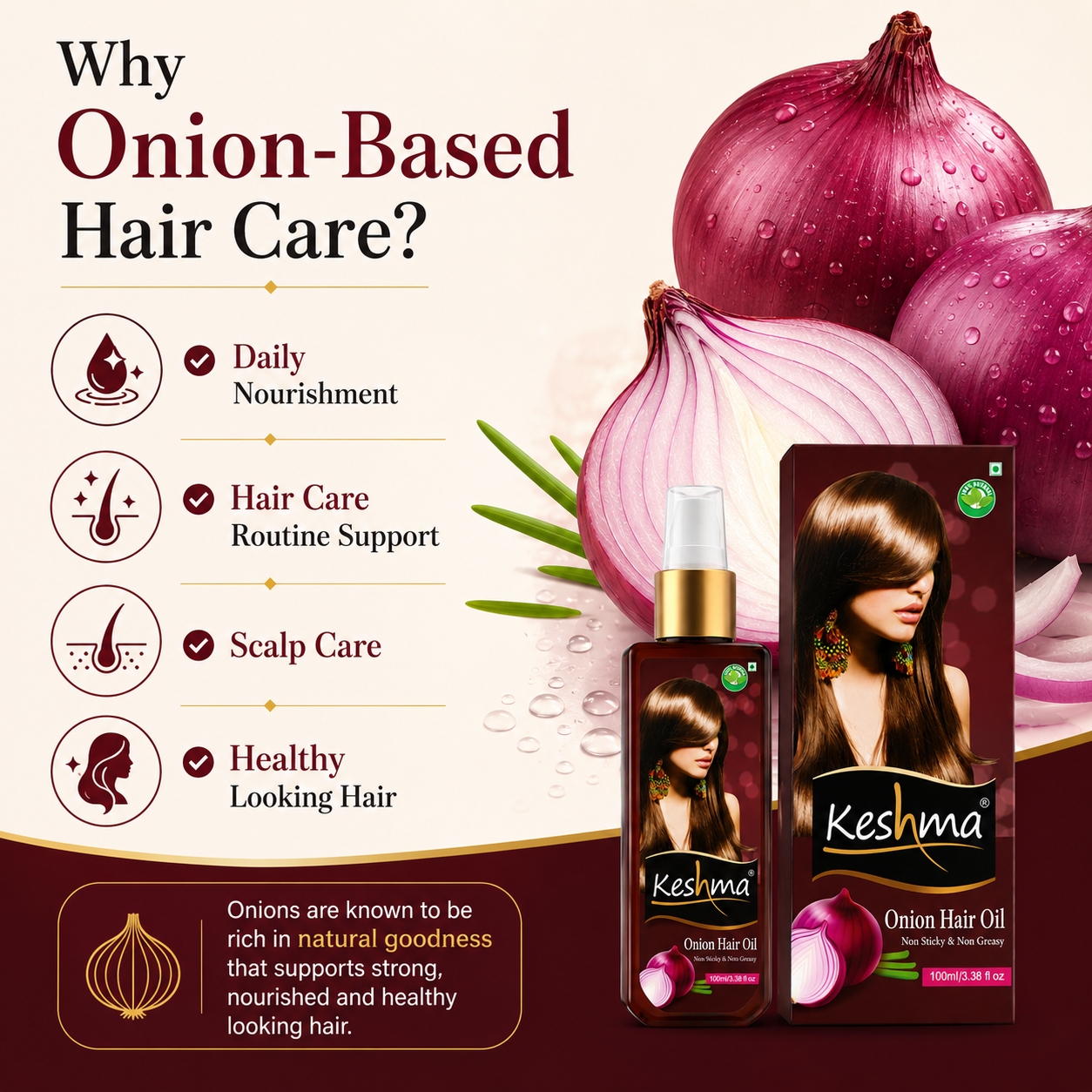 Keshma Onion Hair Oil