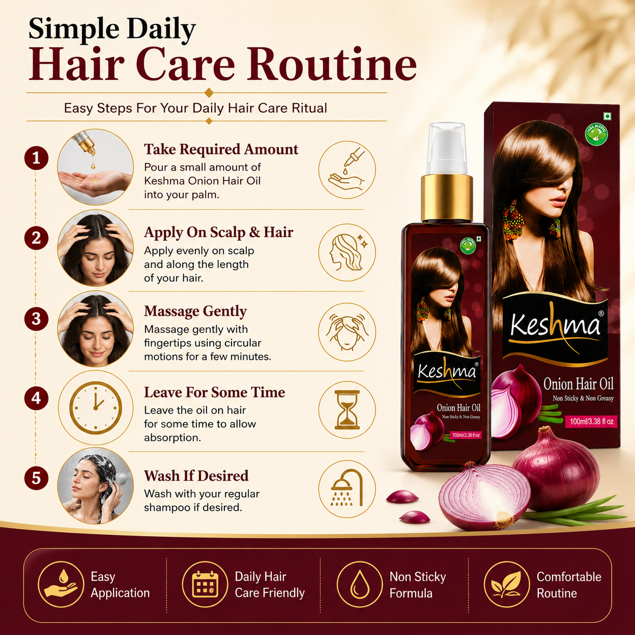 Keshma Onion Hair Oil