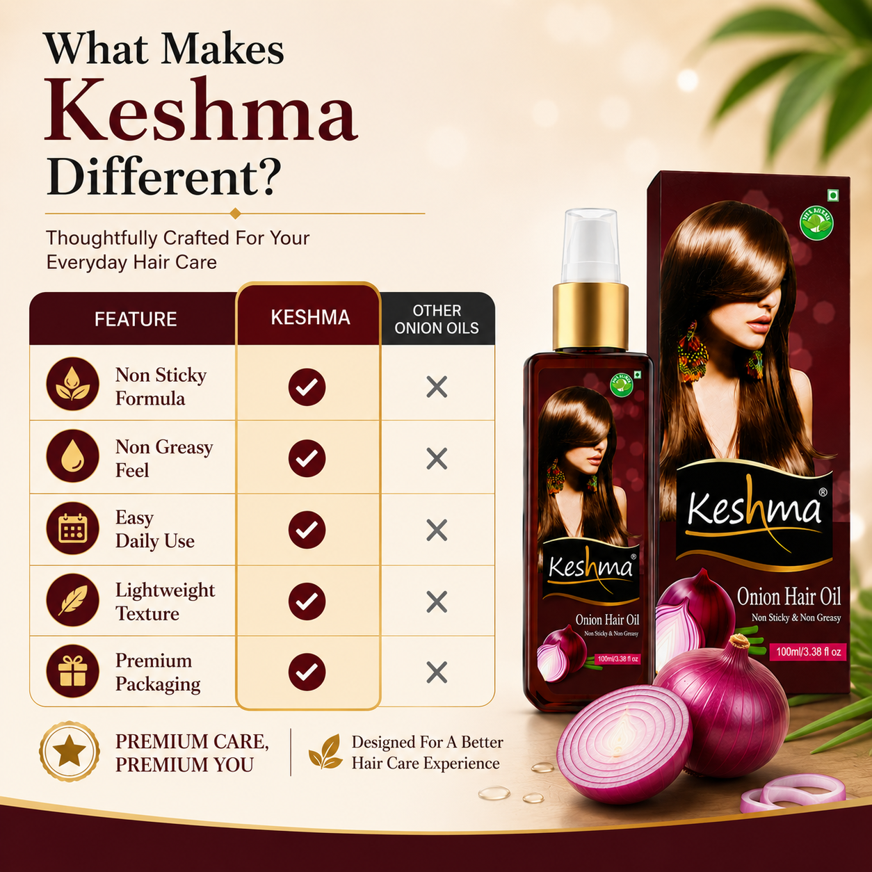Keshma Onion Hair Oil