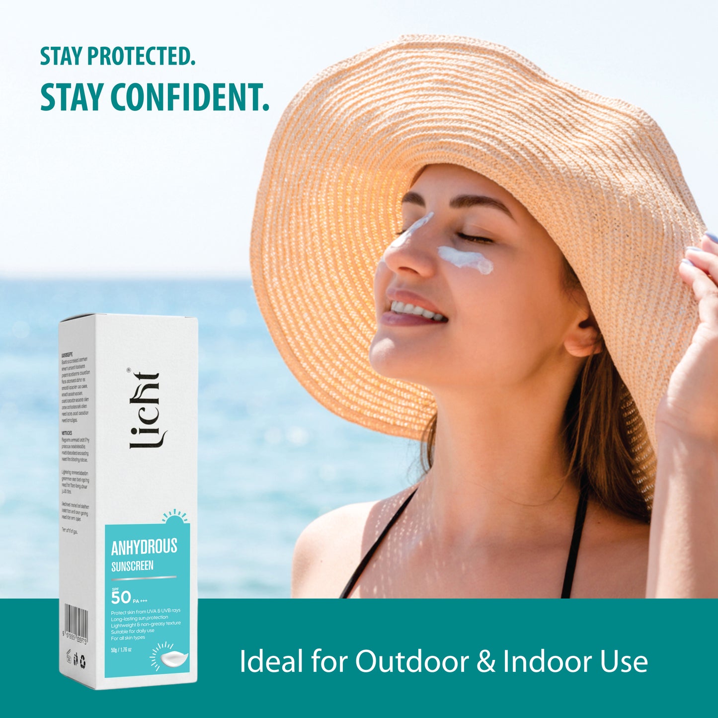 Licht Anhydrous Sunscreen SPF 50 PA+++