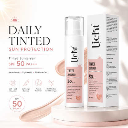 Licht Tinted Sunscreen SPF 50 PA+++