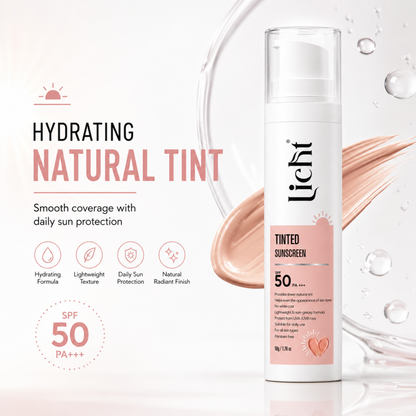 Licht Tinted Sunscreen SPF 50 PA+++