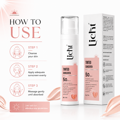 Licht Tinted Sunscreen SPF 50 PA+++