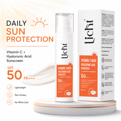Licht Vitamin C Sunscreen SPF 50 PA+++