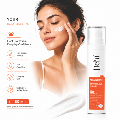 Licht Vitamin C Sunscreen SPF 50 PA+++
