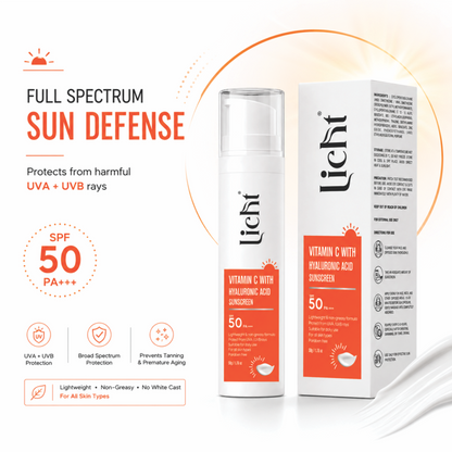 Licht Vitamin C Sunscreen SPF 50 PA+++