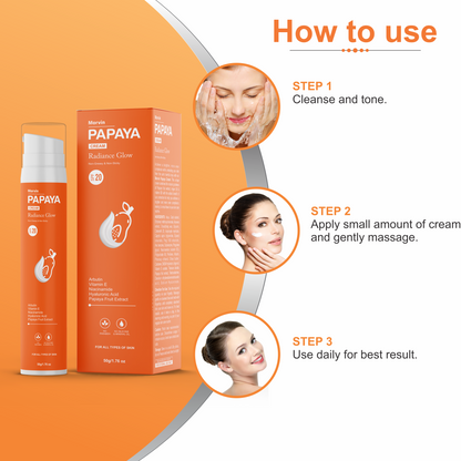 Morvin Papaya Radiance Glow Cream