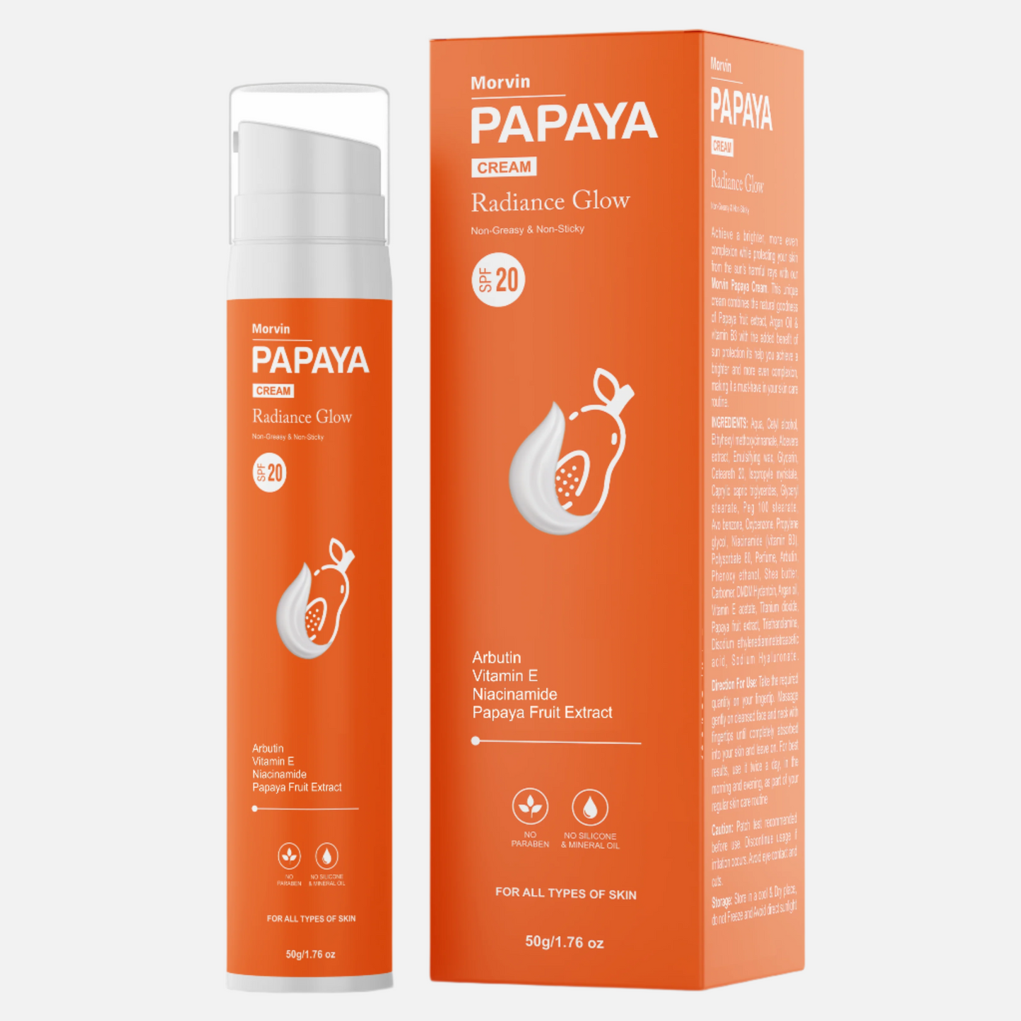 Morvin Papaya Radiance Glow Cream