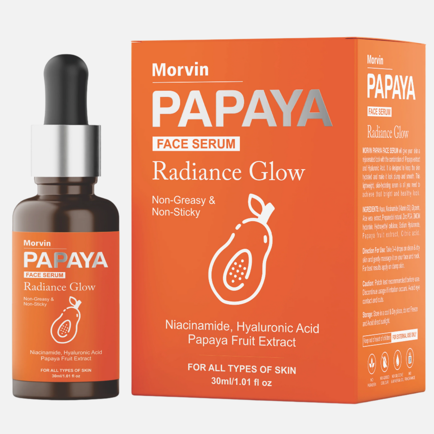 Morvin Papaya Radiance Glow Face Serum