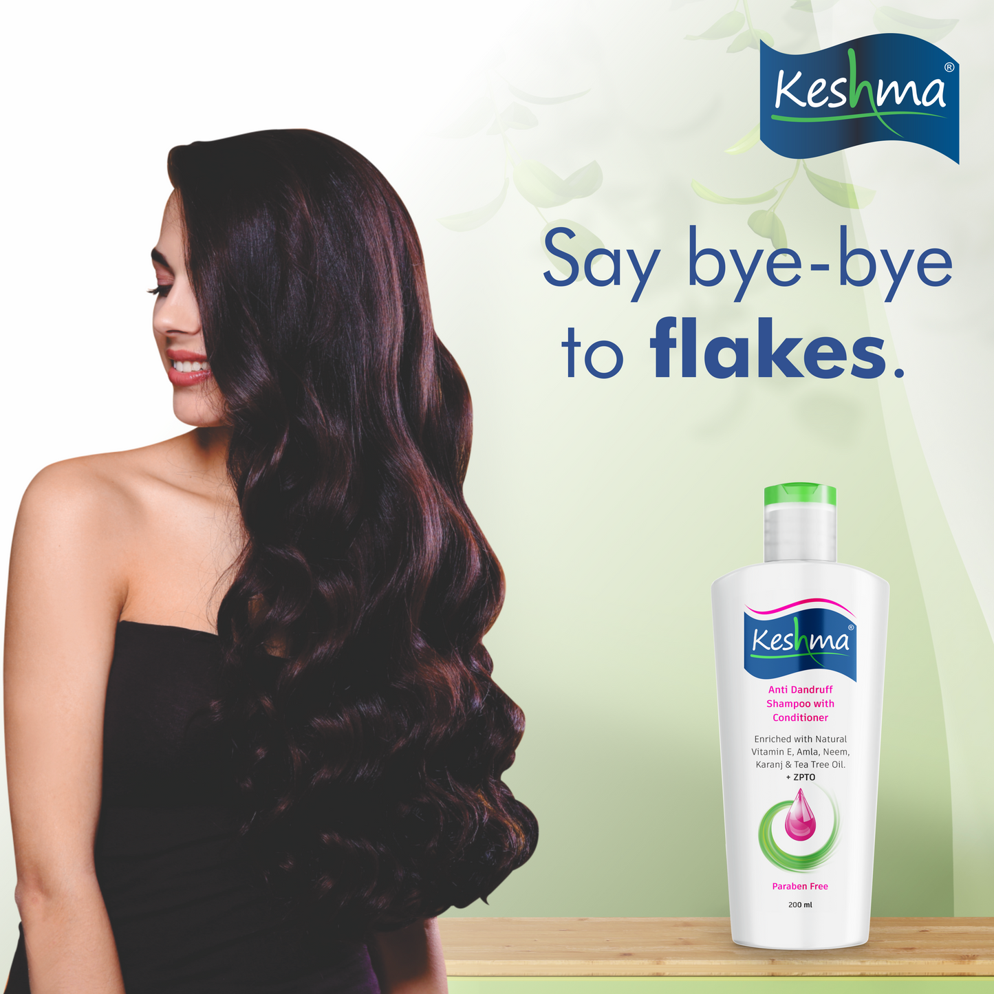 KESHMA Anti Dandruff Shampoo with Conditioner