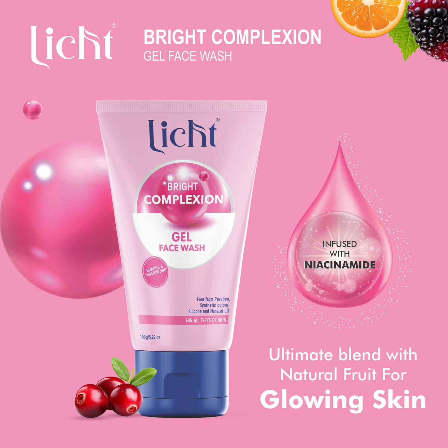 Licht Bright Complexion Face Wash