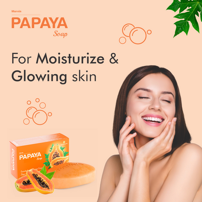 Morvin Papaya Skin Whitening Soap