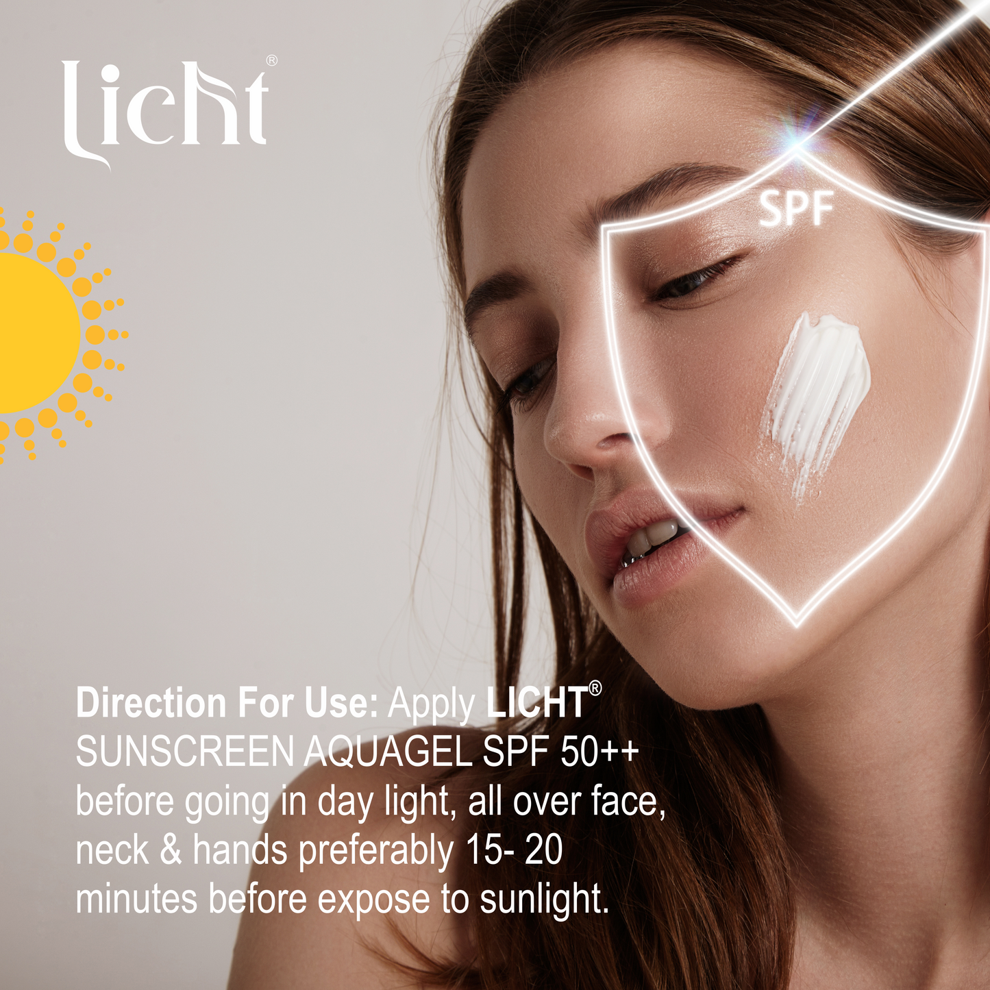 Licht AQUAGEL 50++ Sunscreen
